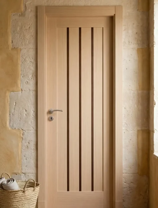PUERTA INTERIOR CON TABLAS REF. 48