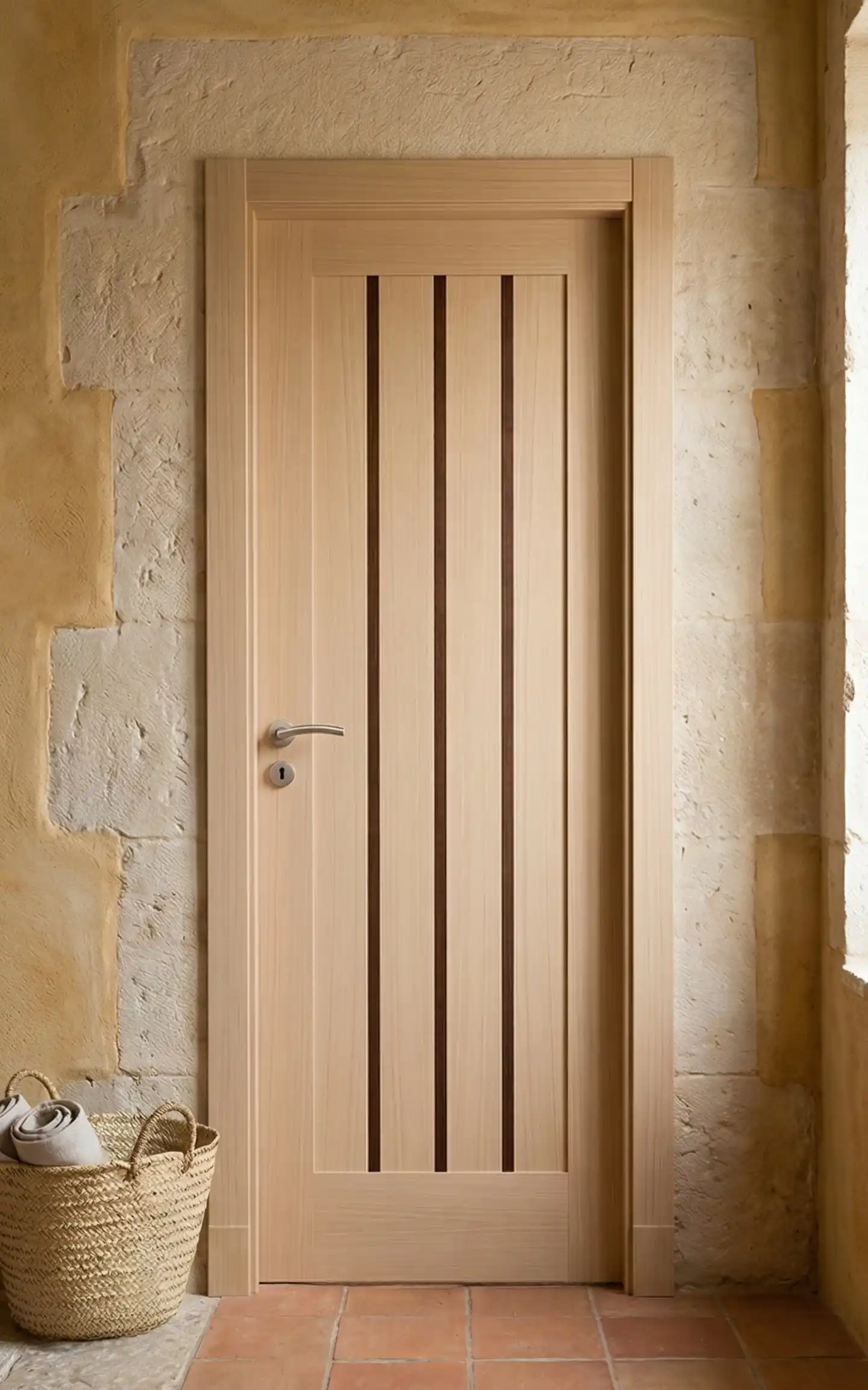 PUERTA INTERIOR CON TABLAS REF. 48