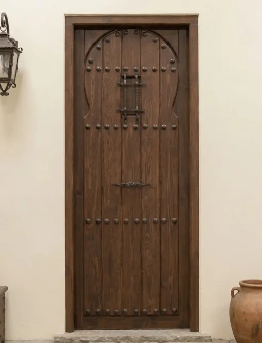 Puerta Rústica Modelo Árabe Ref. 35