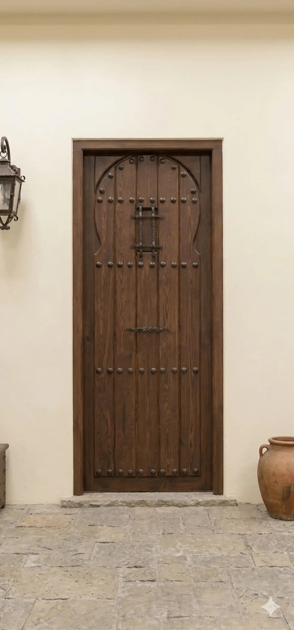 Puerta Rústica Modelo Árabe Ref. 35