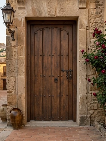 PUERTA RÚSTICA DE CALLE REF.36