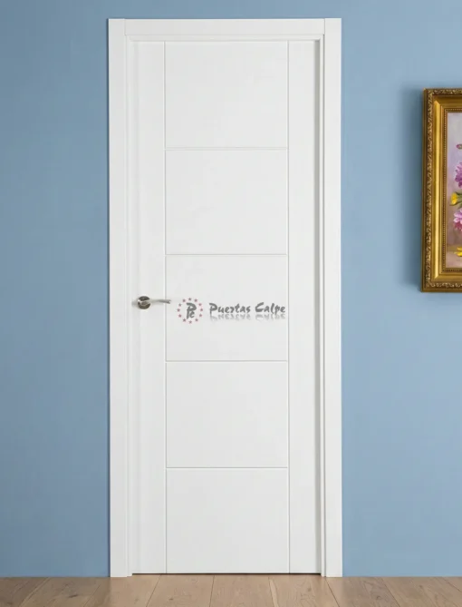 Puerta lacada en blanco LB-5C