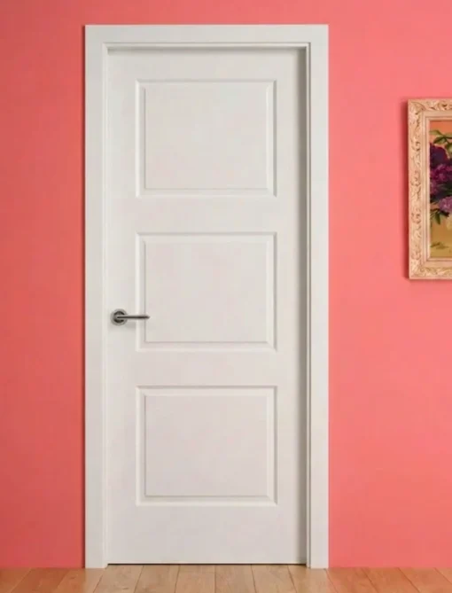 Puerta lacada en blanco LB-3C